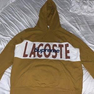Men’s Supreme Lacoste Sweatshirt